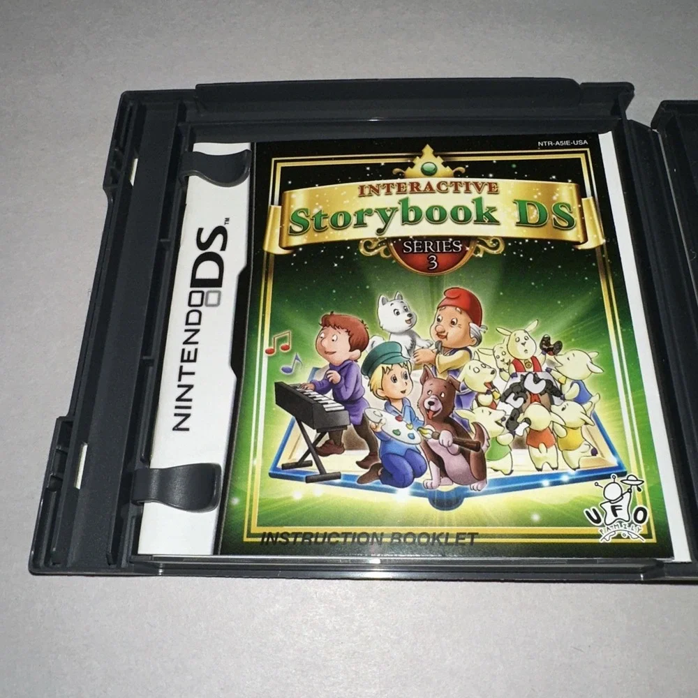 Interactive Storybook DS: Series 3 - (Nintendo DS, 2007) Complete CIB